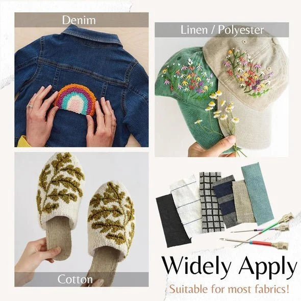 Tarkka brodeeraustyökalu täydellisiin luomuksiin