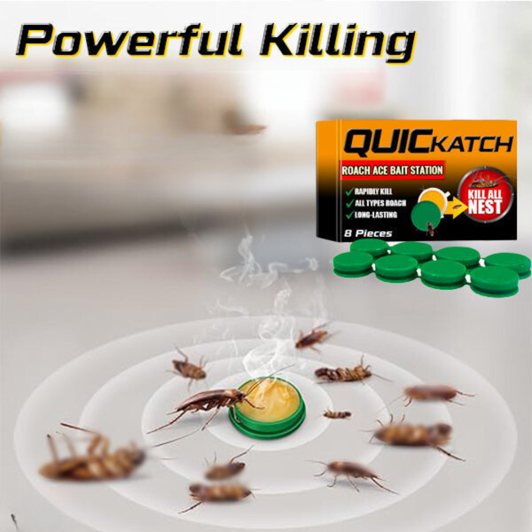 Cockroach bait station