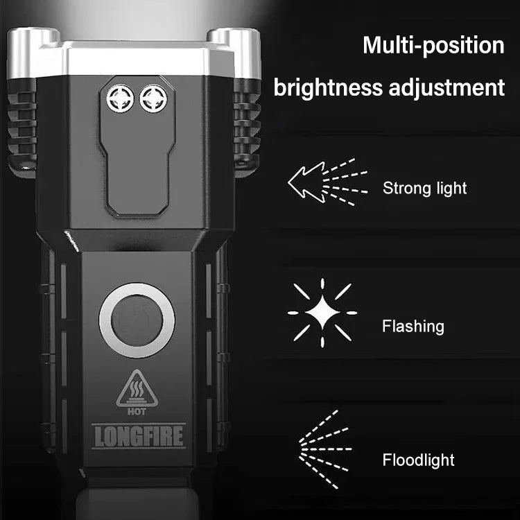 Lámpara de supervivencia multifuncional – Iluminación portátil y seguridad 