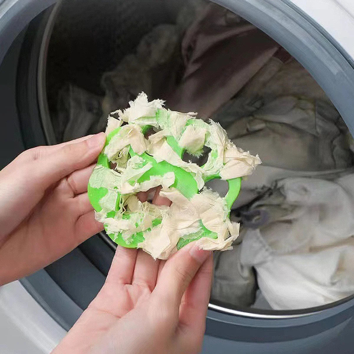 Easily remove pet hair from your laundry! 