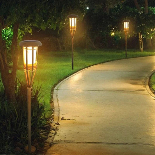 Lueur Tiki - Solcellelampe for utendørs bruk